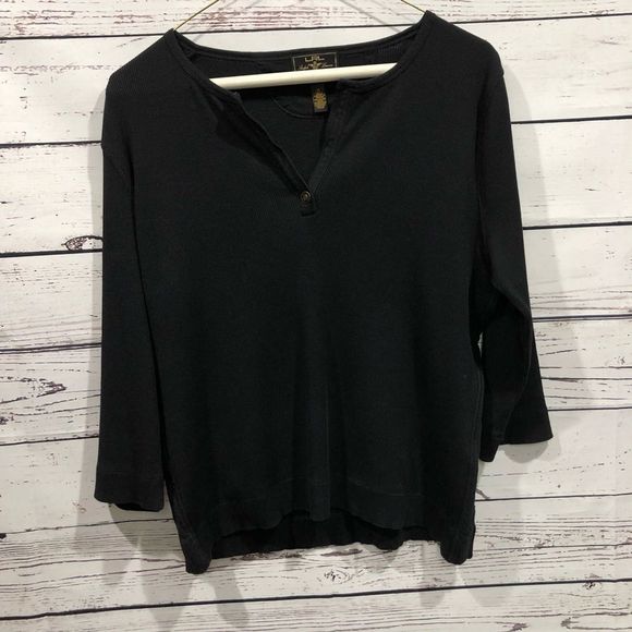 Ralph Lauren Black Label Tops - Ralph Lauren black label V neck shirt.